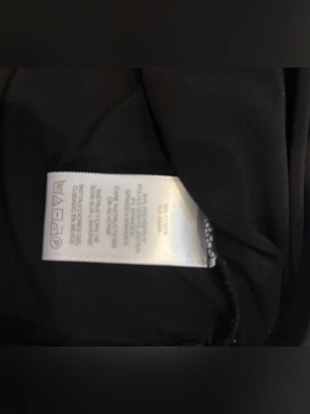 Michael Kors Black Cowl Neck Short Sleeve Sweater Top